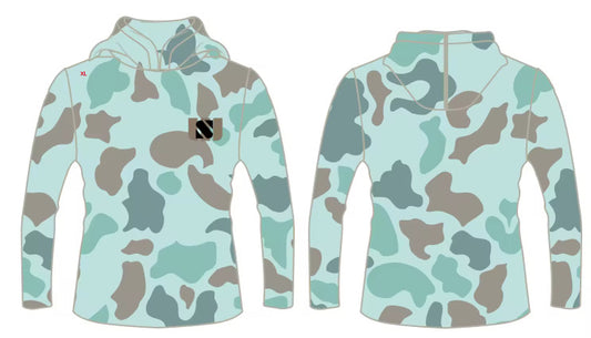 Camo fishing hoodies